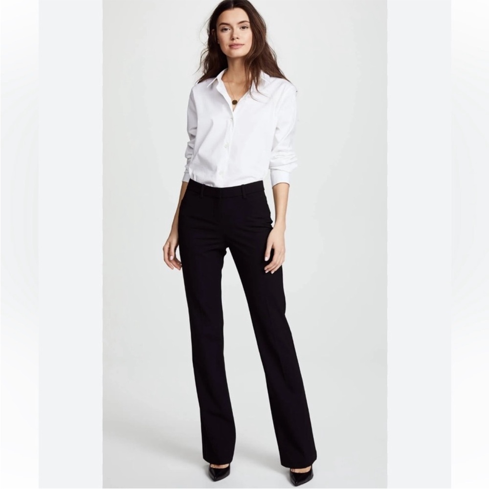 Theory Black Custom Max 2 Trouser Pants Size 8